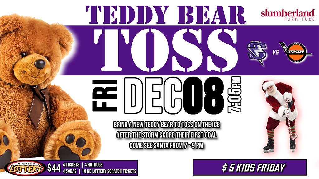 Preview: Storm Host Teddy Bear Toss Game | Hits 106 - The Tri-Cities #1 ...